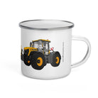 The Tractor Mugs Store JCB Fastrac 4220 Icon | Enamel Mug Quality Farmers Merch