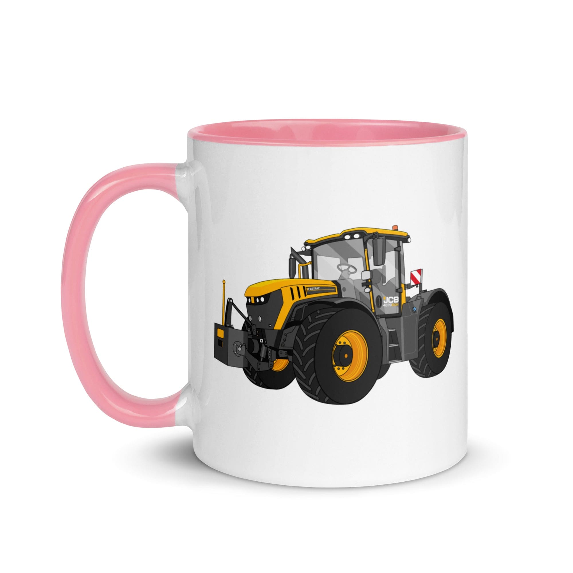 The Tractor Mugs Store JCB Fastrac 4220 Icon | Mug with Color Inside Quality Farmers Merch