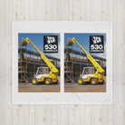 The Tractor Mugs Store JCB Loadall 530 Brochure | Throw Blanket Quality Farmers Merch