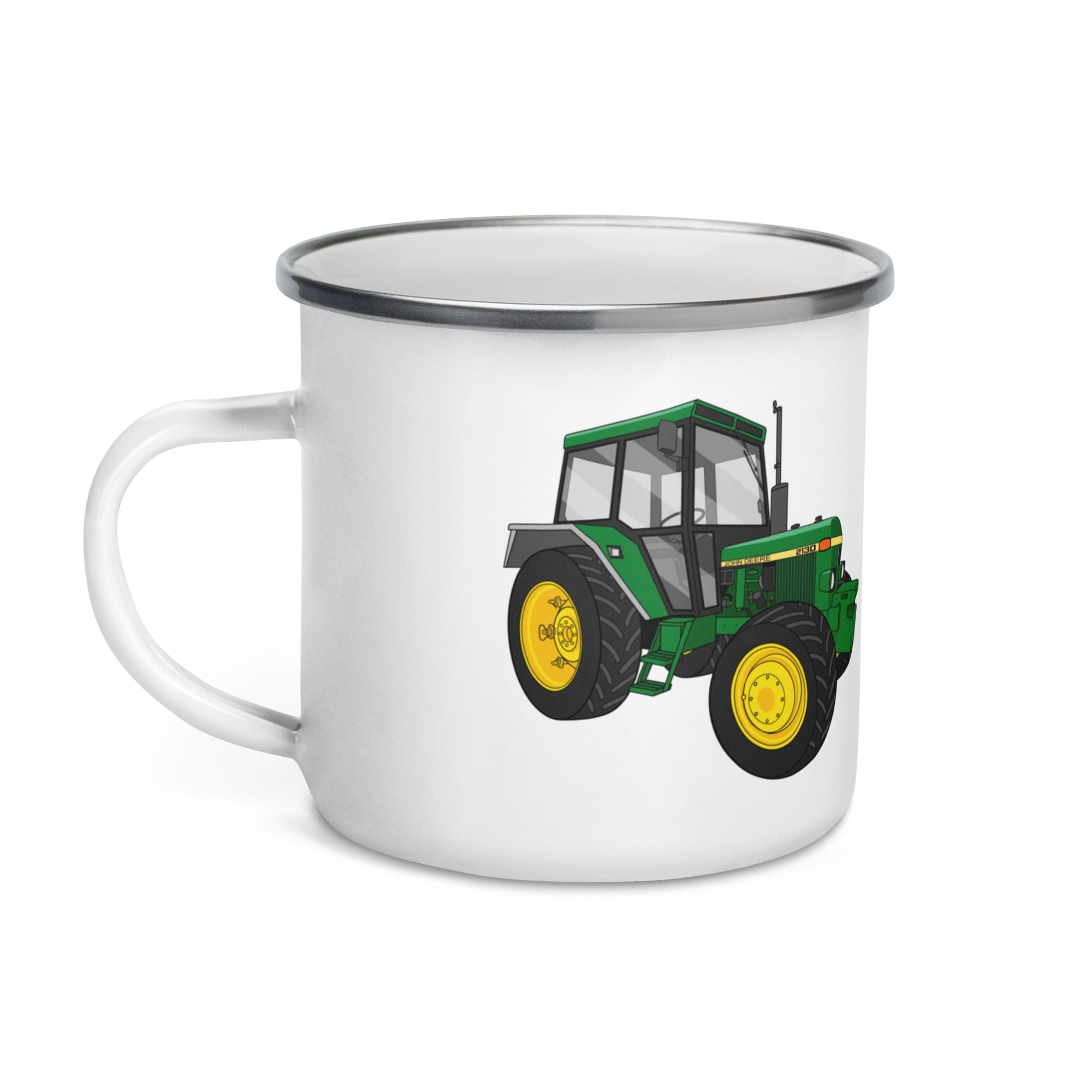 The Tractor Mugs Store John Deere 2130 | Enamel Mug Quality Farmers Merch