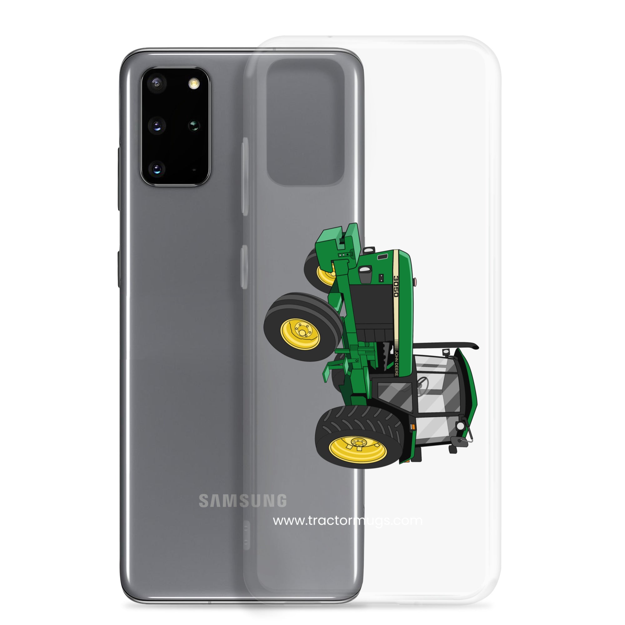 The Tractor Mugs Store John Deere 3050 2WD | Clear Case for Samsung® Quality Farmers Merch