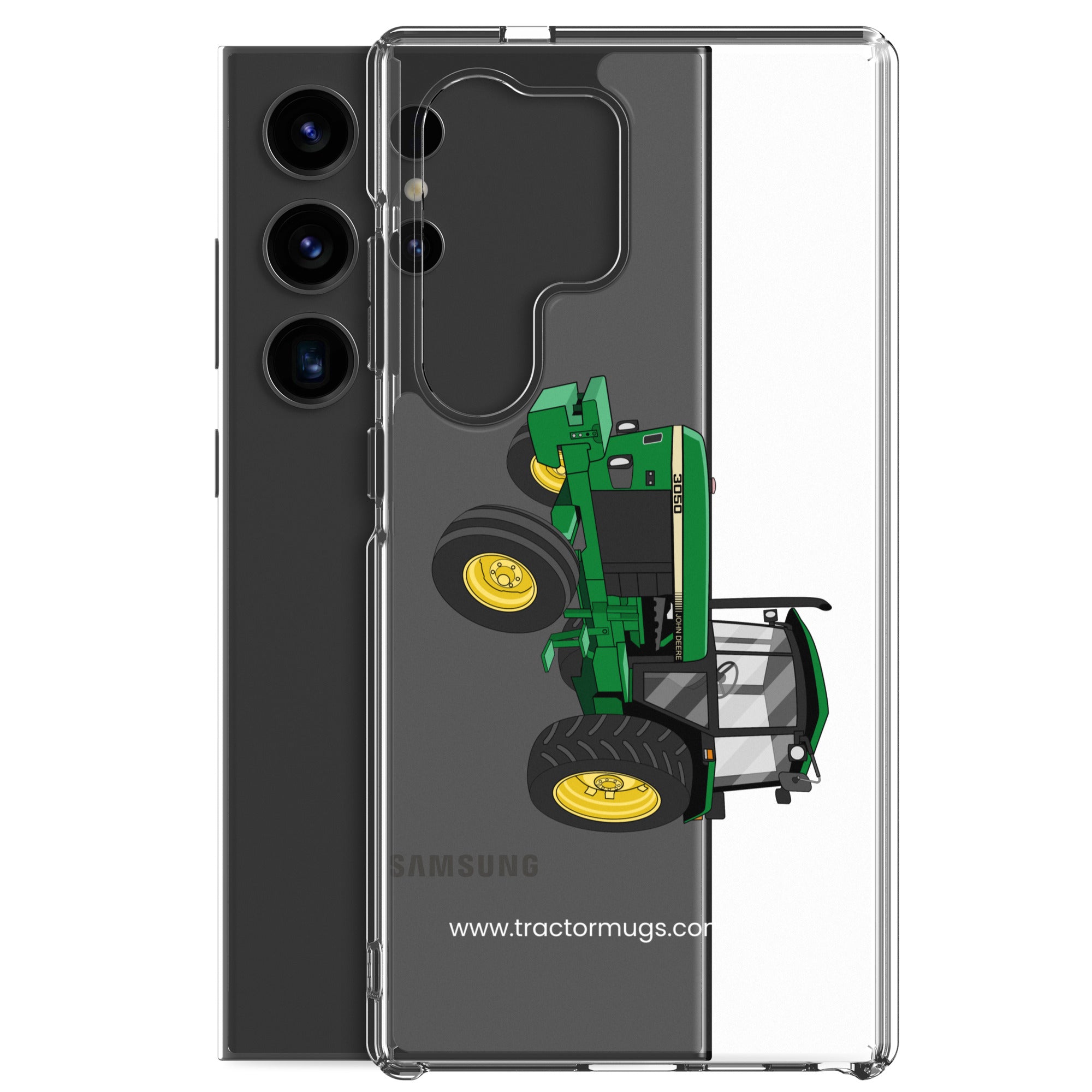 The Tractor Mugs Store John Deere 3050 2WD | Clear Case for Samsung® Quality Farmers Merch