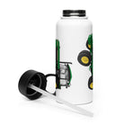 The Tractor Mugs Store John Deere 3050 2WD  |Stainless steel water bottle with a straw lid Quality Farmers Merch