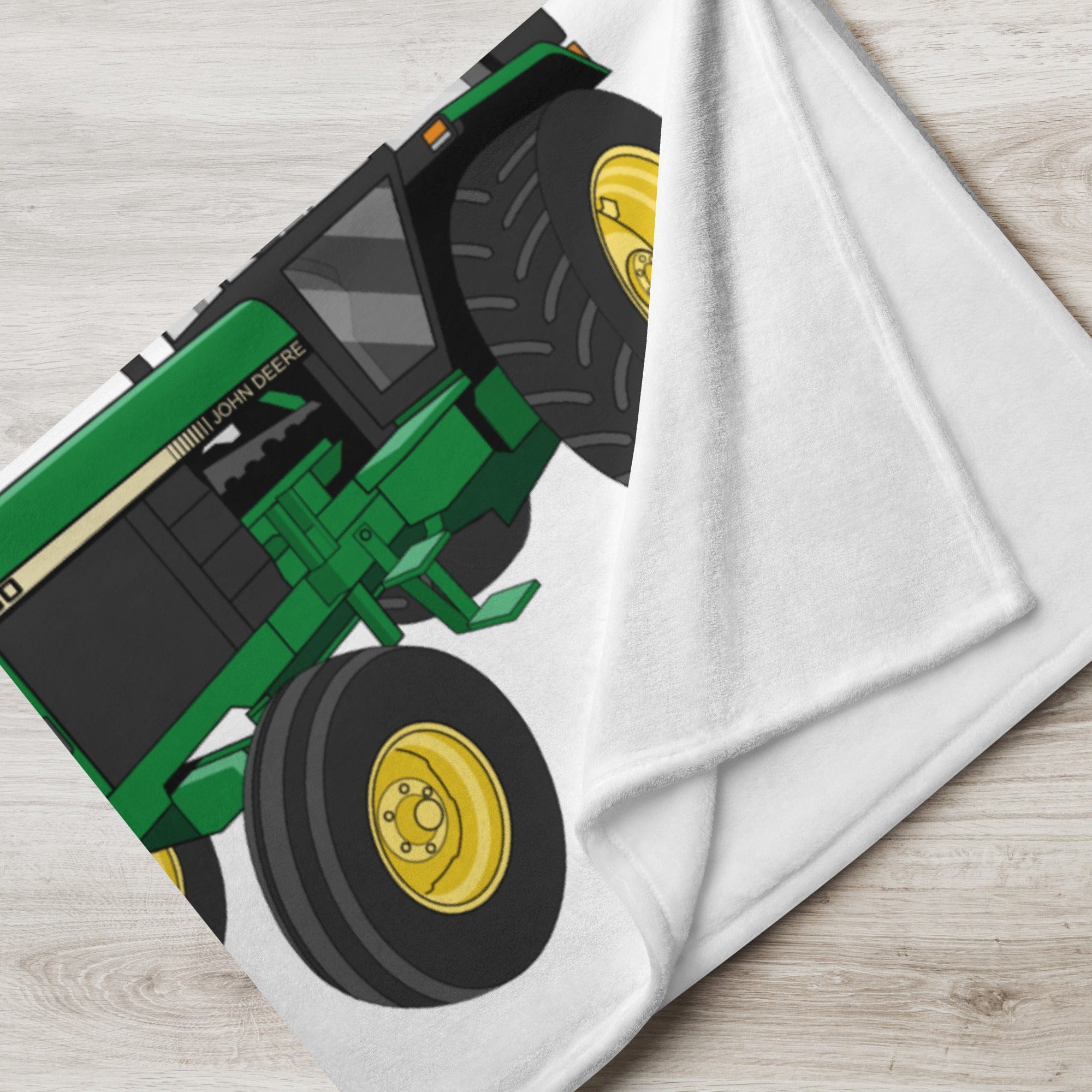 The Tractor Mugs Store John Deere 3050 2WD | Throw Blanket Quality Farmers Merch