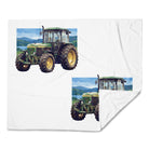 The Tractor Mugs Store John Deere 3050 | Splash Art Throw Blanket Quality Farmers Merch