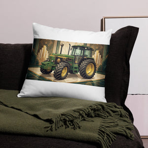 The Tractor Mugs Store John Deere 3350 | Art Deco Pillow Case Quality Farmers Merch