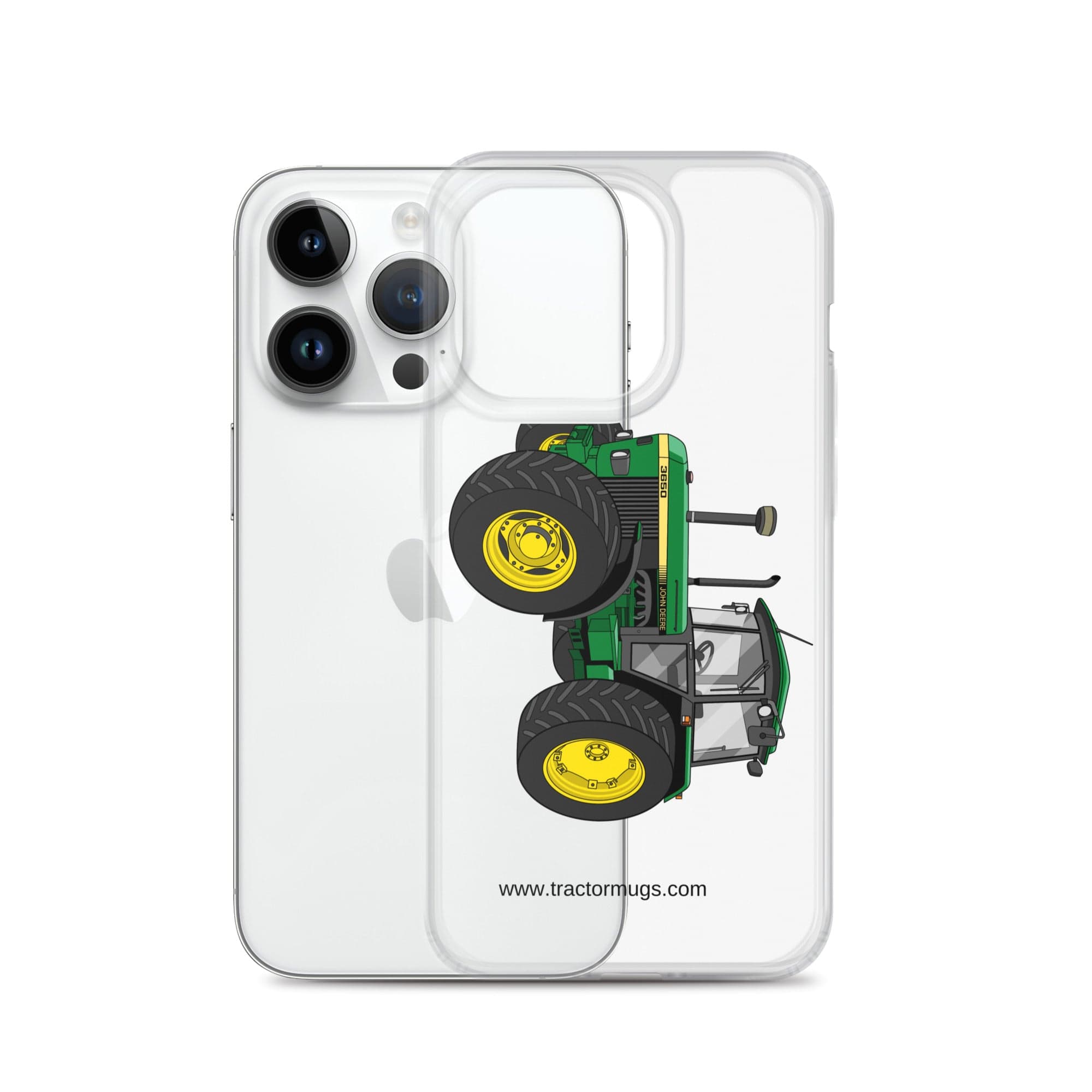 The Tractor Mugs Store John Deere 3650 | Clear Case for iPhone® Quality Farmers Merch