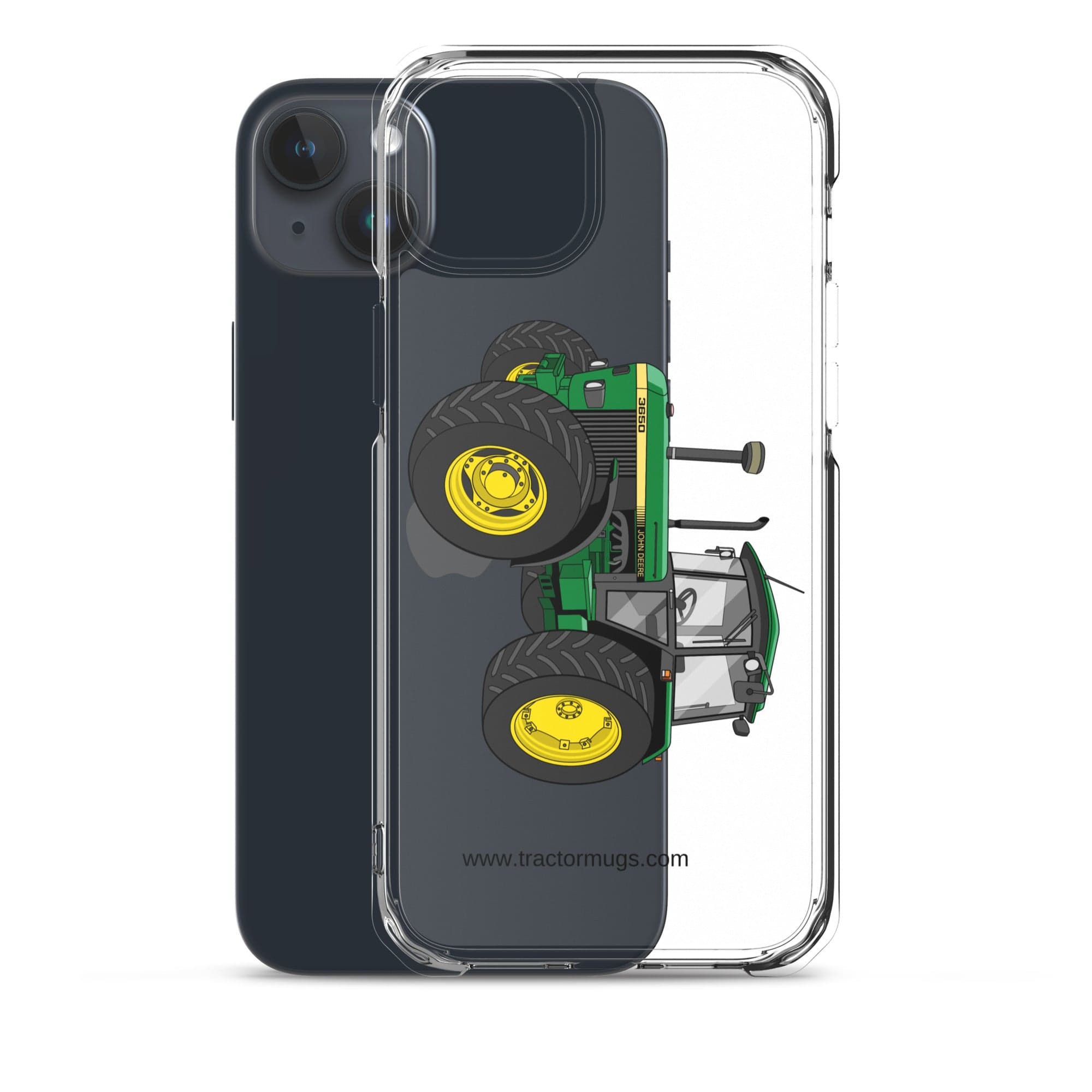 The Tractor Mugs Store John Deere 3650 | Clear Case for iPhone® Quality Farmers Merch