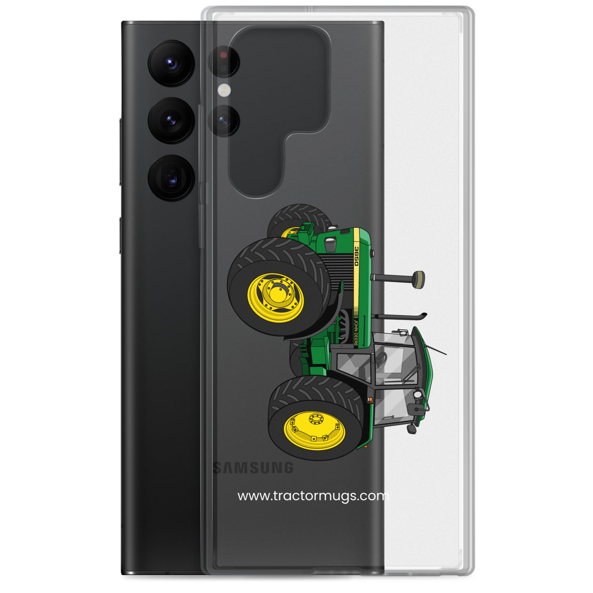 The Tractor Mugs Store John Deere 3650 | Clear Case for Samsung® Quality Farmers Merch