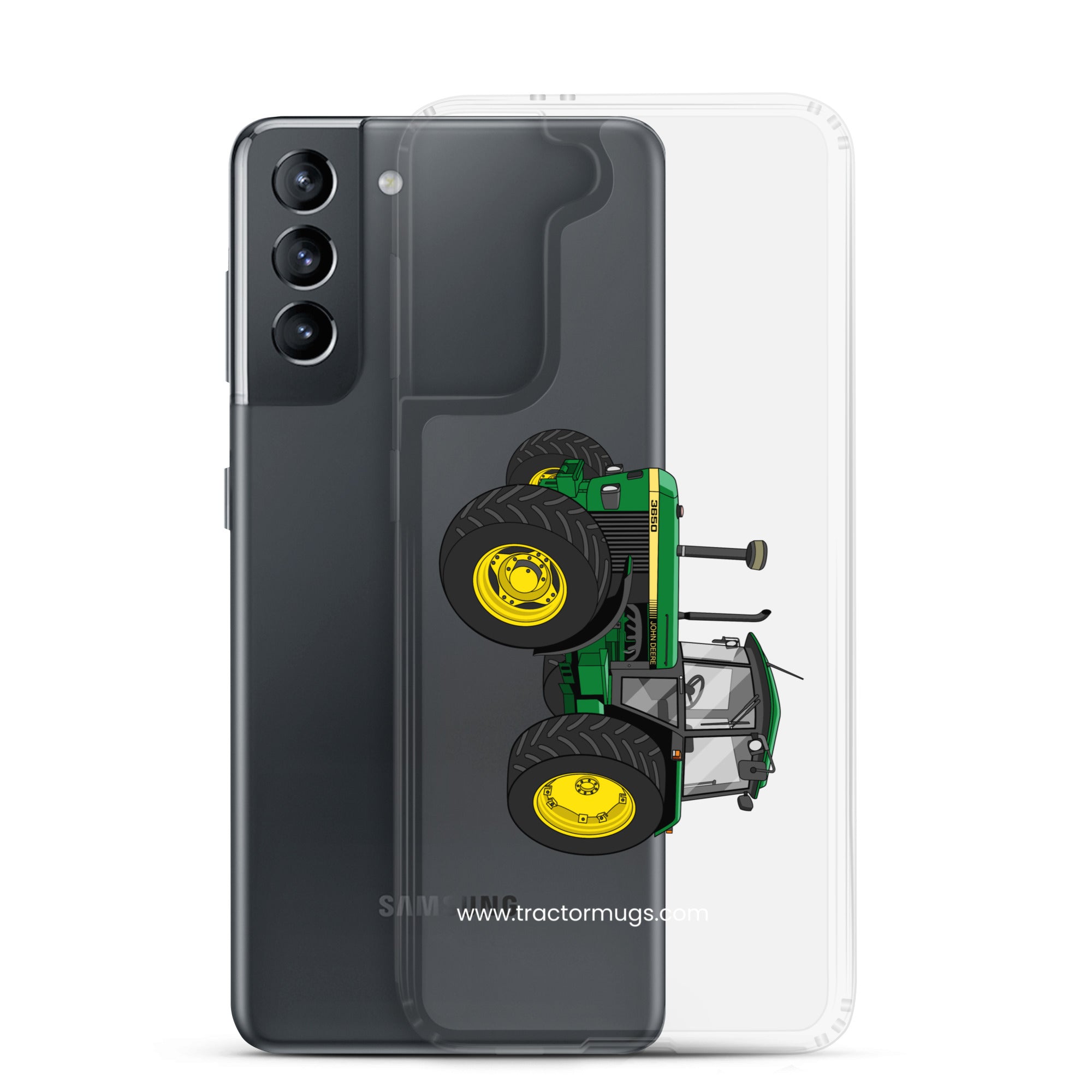 The Tractor Mugs Store John Deere 3650 | Clear Case for Samsung® Quality Farmers Merch
