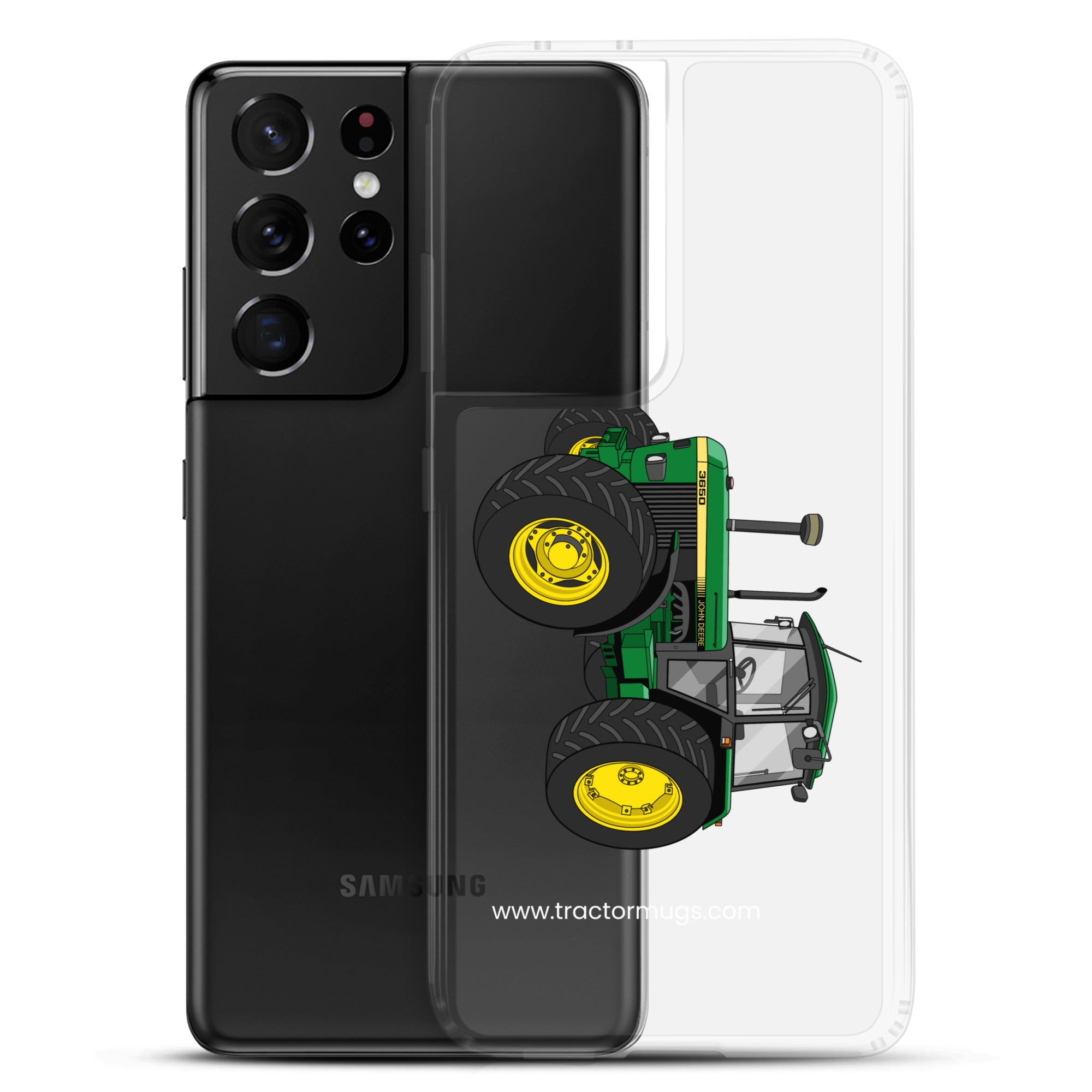 The Tractor Mugs Store John Deere 3650 | Clear Case for Samsung® Quality Farmers Merch