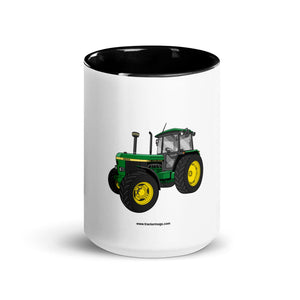 The Tractor Mugs Store John Deere 3650 | Mug with Color Inside Quality Farmers Merch