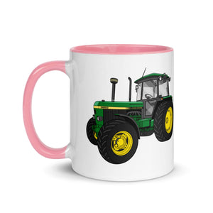 The Tractor Mugs Store John Deere 3650 | Mug with Color Inside Quality Farmers Merch