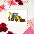 The Tractor Mugs Store John Deere 410G Backhoe | Sticker sheet Quality Farmers Merch