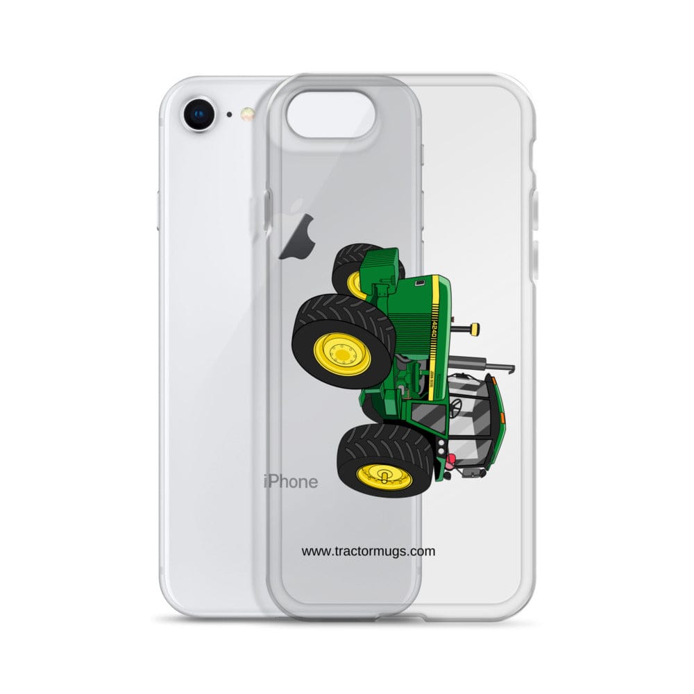 The Tractor Mugs Store John Deere 4240  |  Clear Case for iPhone® Quality Farmers Merch
