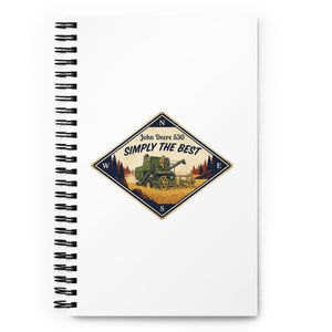 The Tractor Mugs Store John Deere 530 SIMPLY THE BEST Heritage | Spiral Notebook Quality Farmers Merch