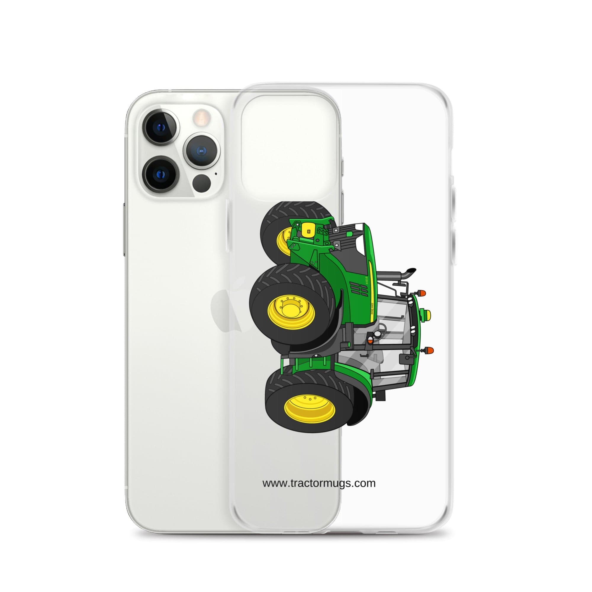 The Tractor Mugs Store John Deere 6120 M | Clear Case for iPhone® Quality Farmers Merch