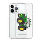 The Tractor Mugs Store John Deere 6120 M | Clear Case for iPhone® Quality Farmers Merch