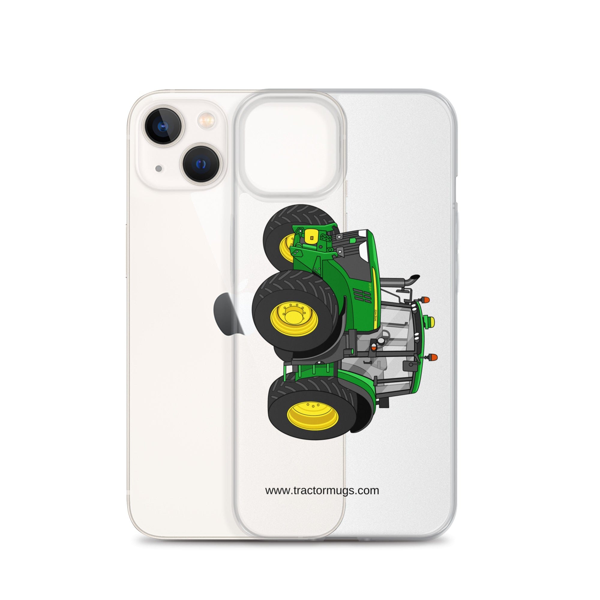 The Tractor Mugs Store John Deere 6120 M | Clear Case for iPhone® Quality Farmers Merch