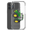 The Tractor Mugs Store John Deere 6120 M | Clear Case for iPhone® Quality Farmers Merch