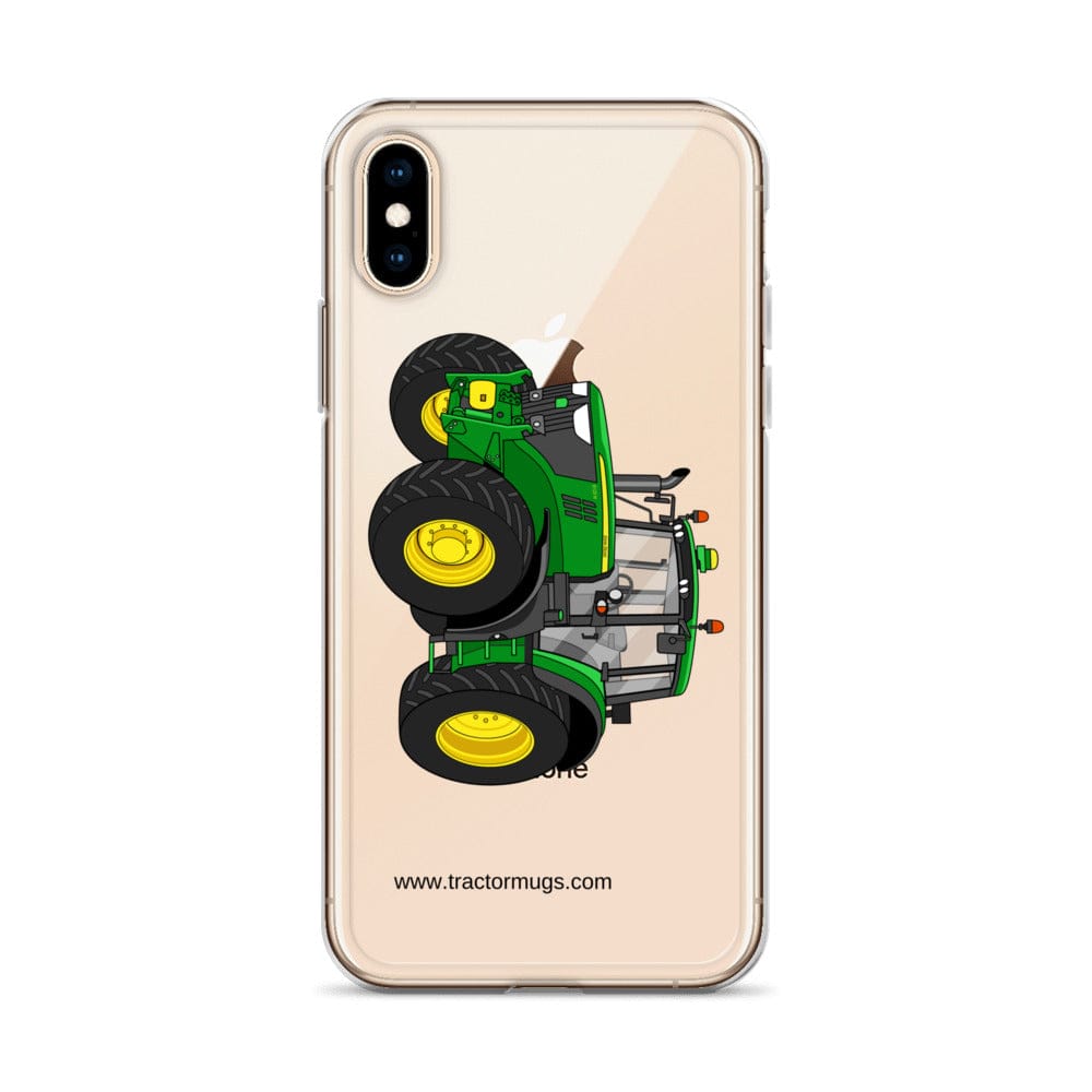 The Tractor Mugs Store John Deere 6120 M | Clear Case for iPhone® Quality Farmers Merch