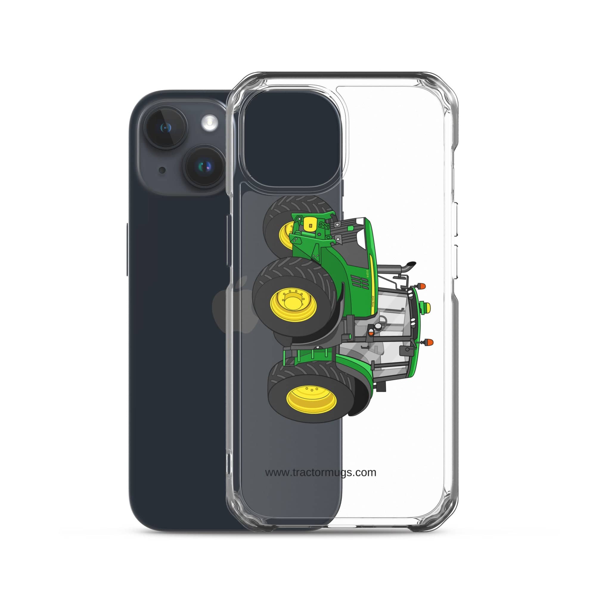 The Tractor Mugs Store John Deere 6120 M | Clear Case for iPhone® Quality Farmers Merch