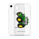 The Tractor Mugs Store John Deere 6120 M | Clear Case for iPhone® Quality Farmers Merch