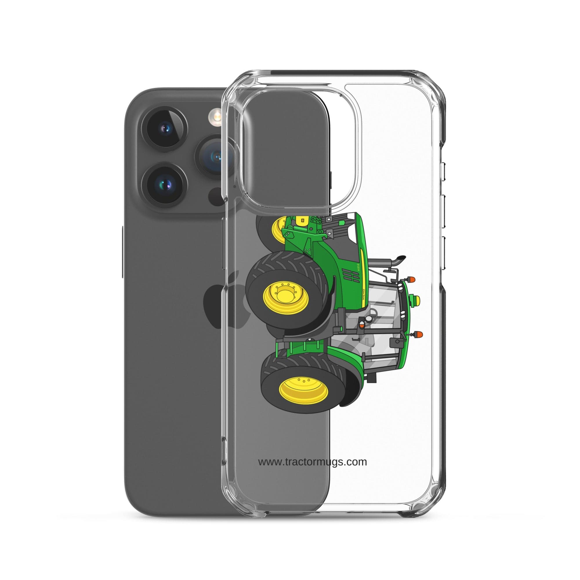The Tractor Mugs Store John Deere 6120 M | Clear Case for iPhone® Quality Farmers Merch