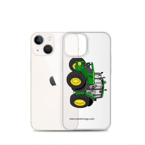 The Tractor Mugs Store John Deere 6120 M | Clear Case for iPhone® Quality Farmers Merch