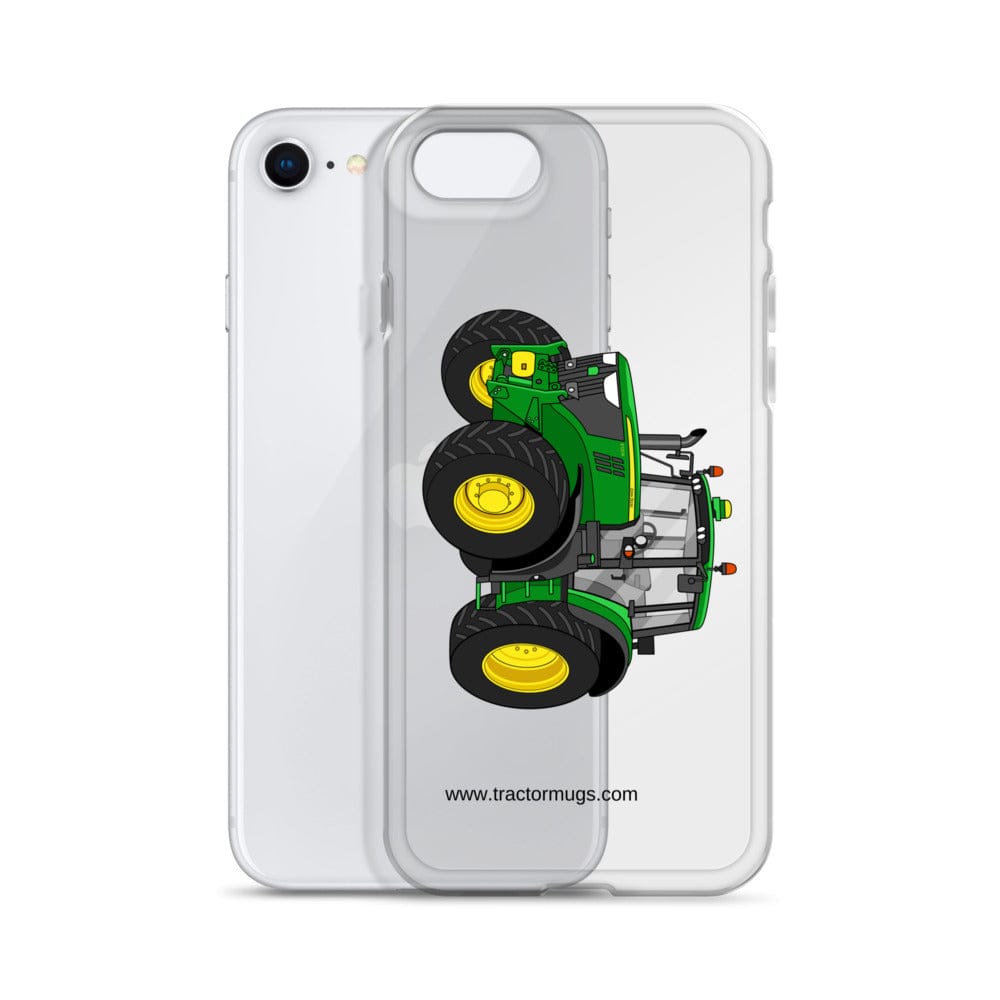 The Tractor Mugs Store John Deere 6120 M | Clear Case for iPhone® Quality Farmers Merch
