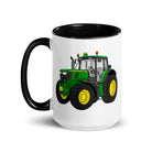 The Tractor Mugs Store John Deere 6120 M | Mug with Color Inside Quality Farmers Merch