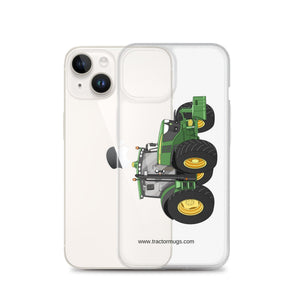 The Tractor Mugs Store John Deere 6125 R | Clear Case for iPhone® Quality Farmers Merch