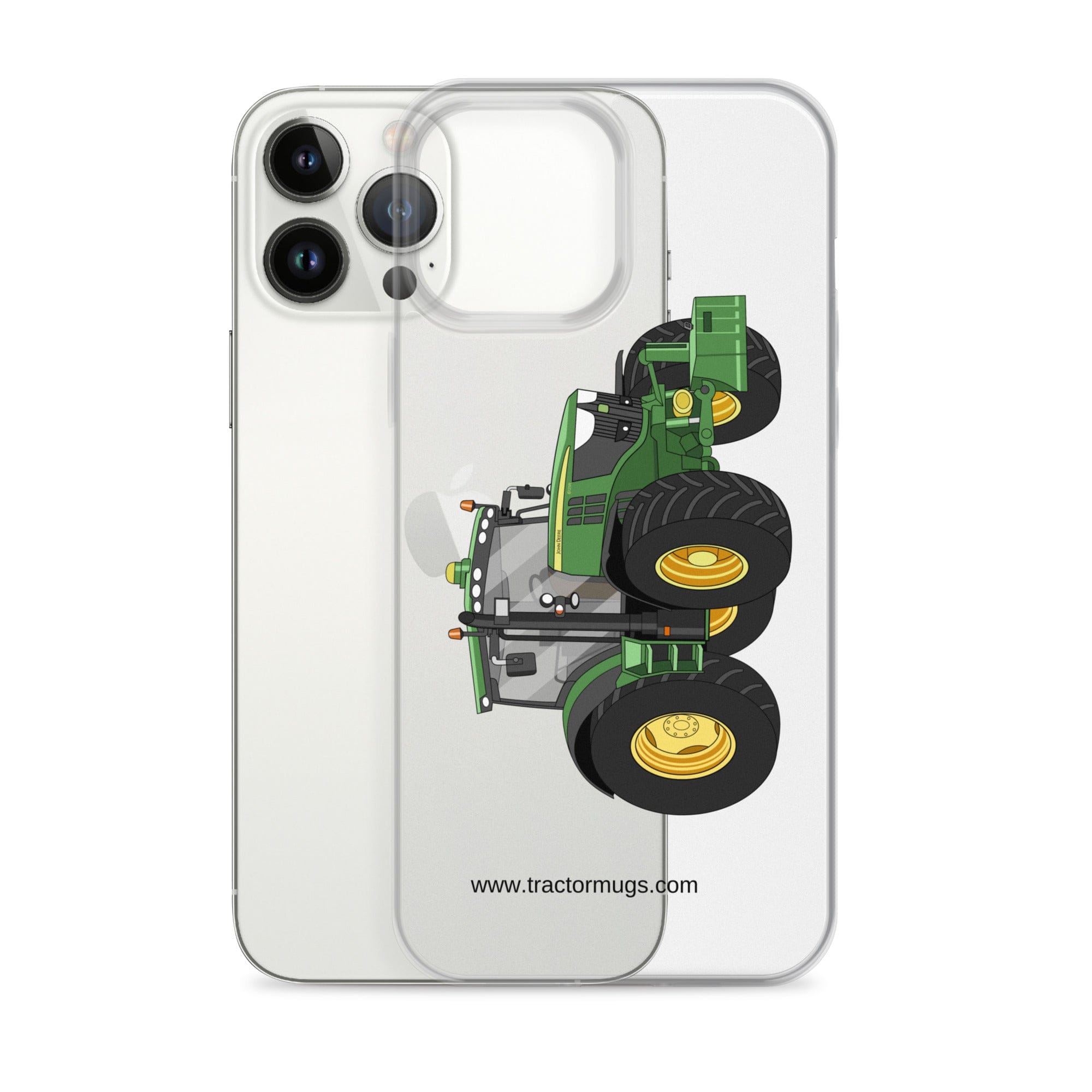 The Tractor Mugs Store John Deere 6125 R | Clear Case for iPhone® Quality Farmers Merch
