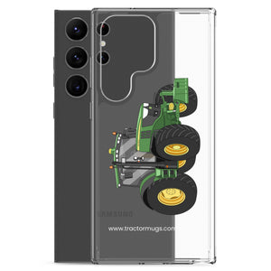 The Tractor Mugs Store John Deere 6125 R | Clear Case for Samsung® Quality Farmers Merch