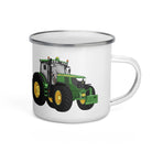 The Tractor Mugs Store John Deere 6125 R | Enamel Mug Quality Farmers Merch