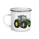 The Tractor Mugs Store John Deere 6125 R | Enamel Mug Quality Farmers Merch