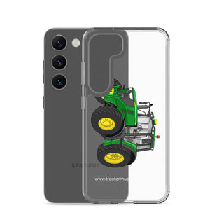 The Tractor Mugs Store John Deere 6155 M | Clear Case for Samsung® Quality Farmers Merch