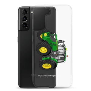 The Tractor Mugs Store John Deere 6155 M | Clear Case for Samsung® Quality Farmers Merch