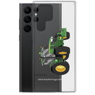 The Tractor Mugs Store John Deere 6210 R | Clear Case for Samsung® Quality Farmers Merch