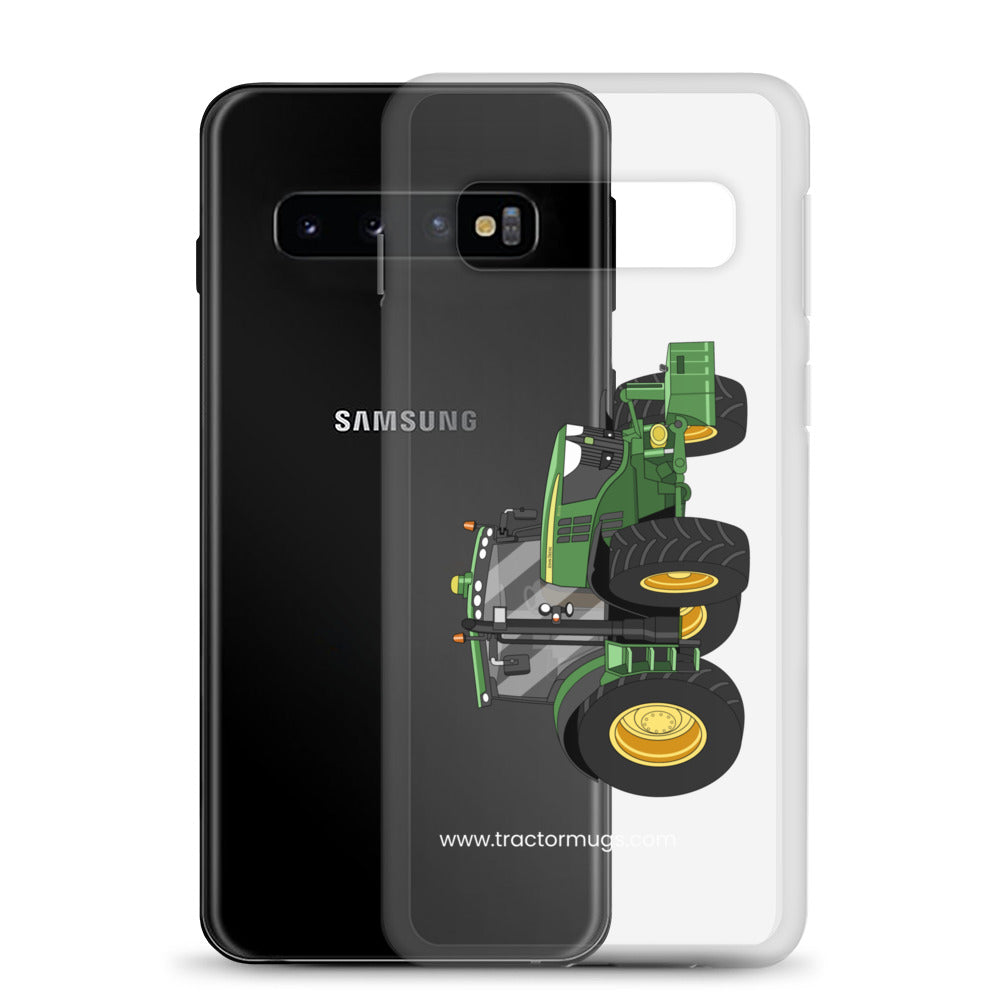 The Tractor Mugs Store John Deere 6210 R | Clear Case for Samsung® Quality Farmers Merch