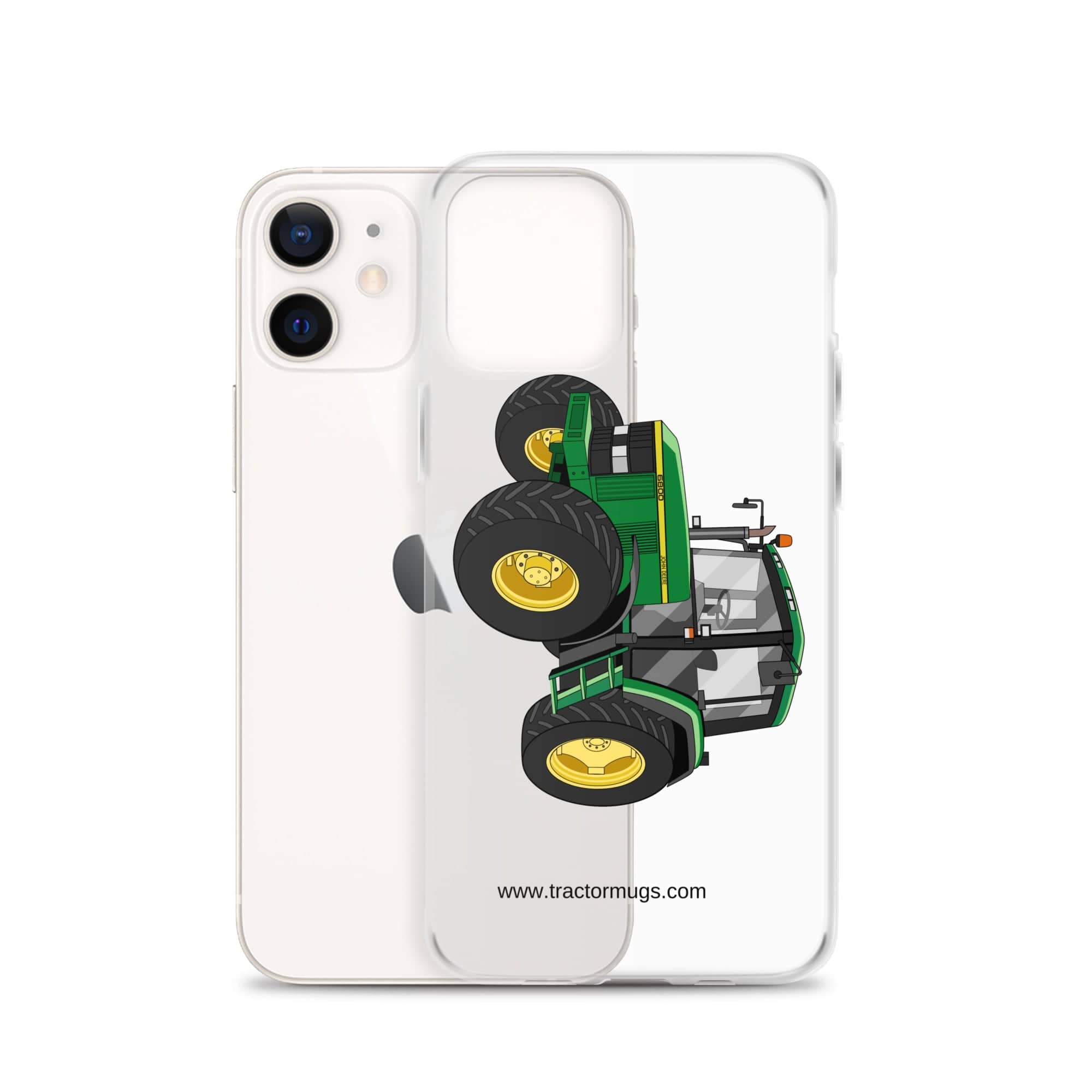 The Tractor Mugs Store John Deere 6800   |  Clear Case for iPhone® Quality Farmers Merch