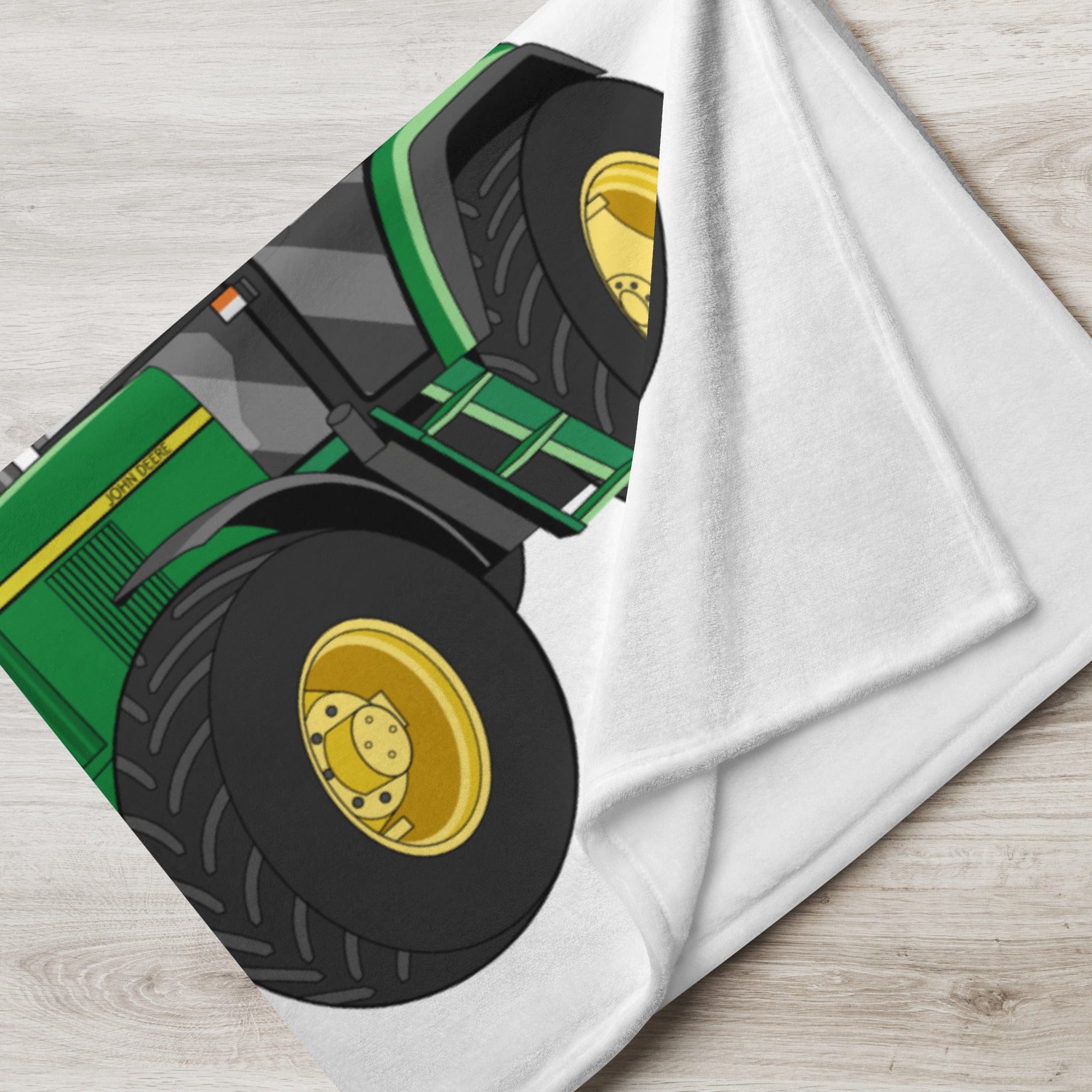 The Tractor Mugs Store John Deere 6800  | Throw Blanket Quality Farmers Merch