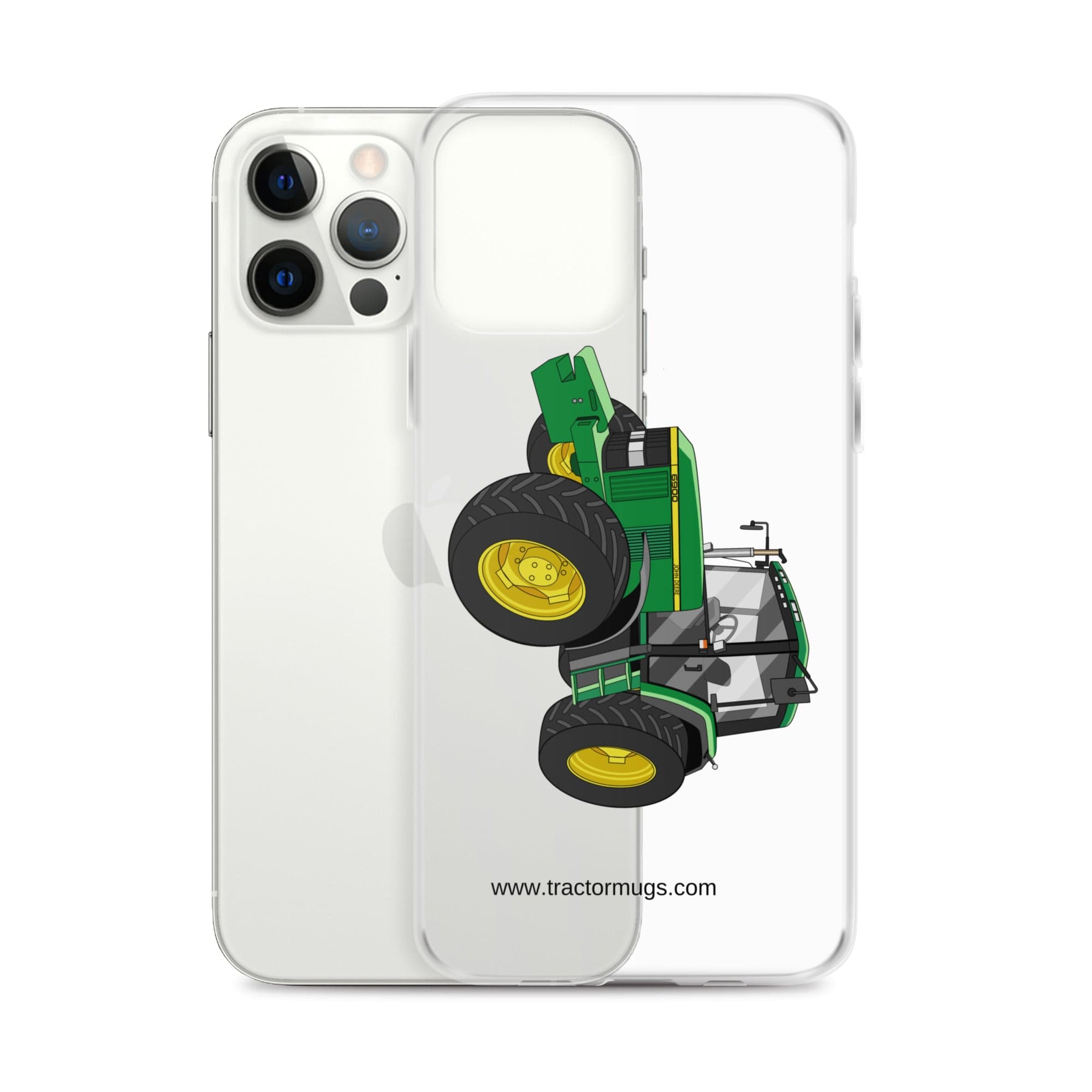 The Tractor Mugs Store John Deere 6900  |  Clear Case for iPhone® Quality Farmers Merch