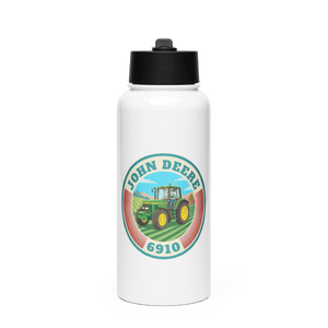 The Tractor Mugs Store John Deere 6910 | Stainless Steel Water Bottle Quality Farmers Merch