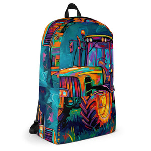 The Tractor Mugs Store John Deere 6930 Kids | Splash Art Backpack Quality Farmers Merch