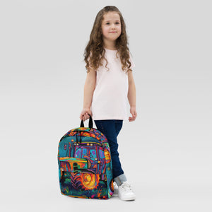 The Tractor Mugs Store John Deere 6930 Kids | Splash Art Backpack Quality Farmers Merch