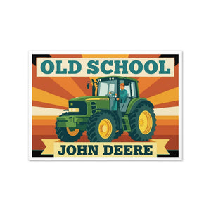The Tractor Mugs Store John Deere 6930 OLD SCHOOL JOHN DEERE | Greeting Card Quality Farmers Merch