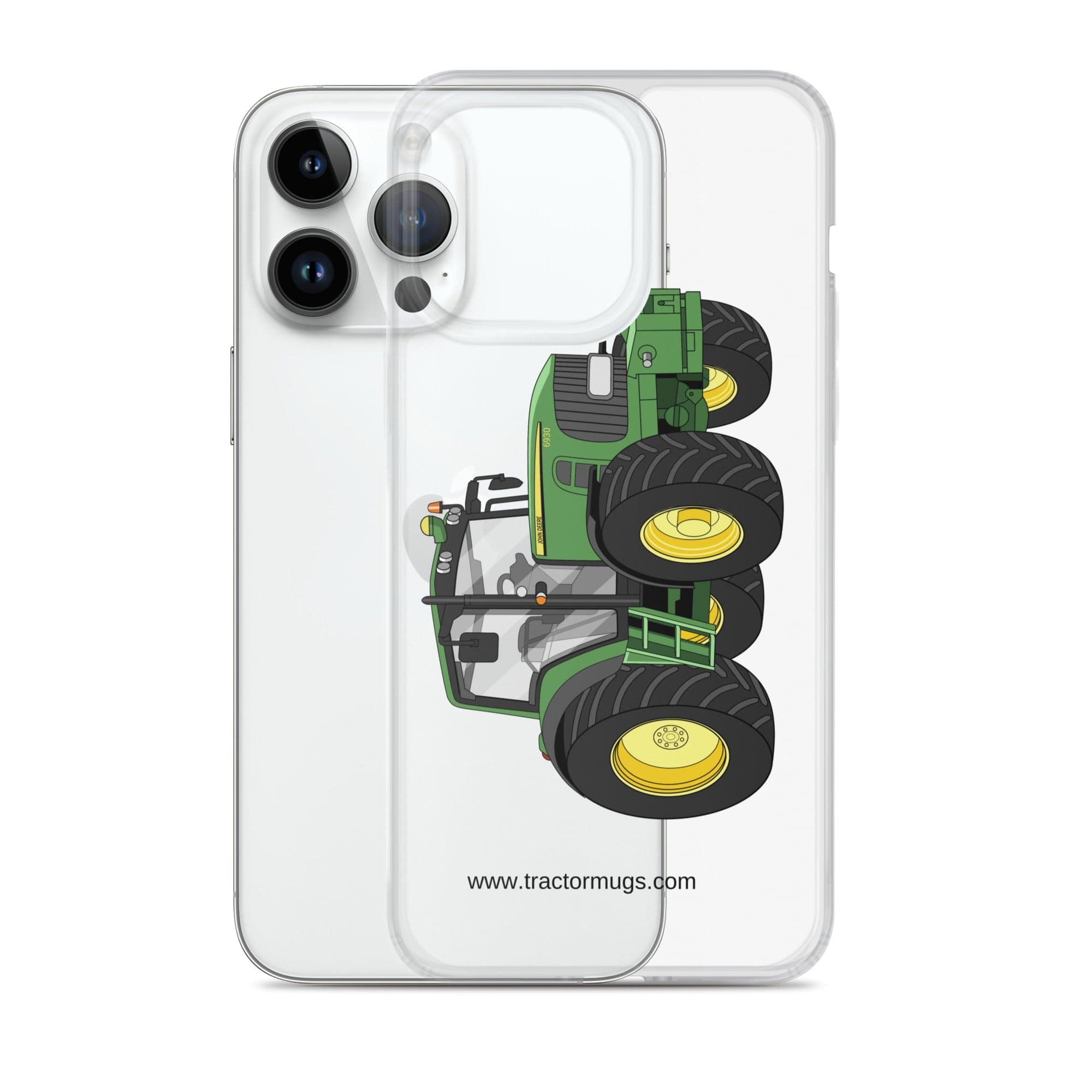 The Tractor Mugs Store John Deere 6930 Premium | Clear Case for iPhone® Quality Farmers Merch