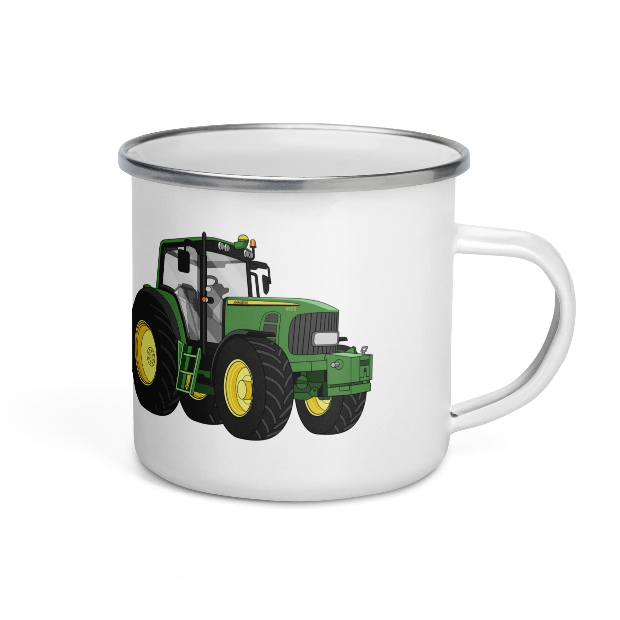 The Tractor Mugs Store John Deere 6930 Premium | Enamel Mug Quality Farmers Merch