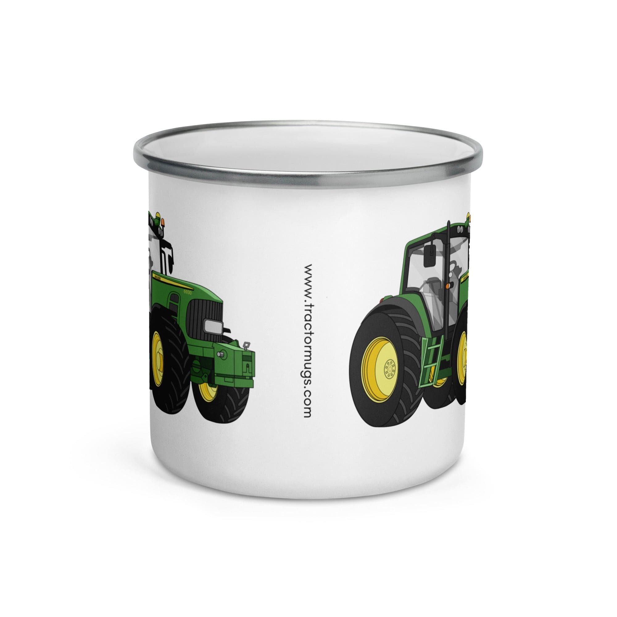 The Tractor Mugs Store John Deere 6930 Premium | Enamel Mug Quality Farmers Merch